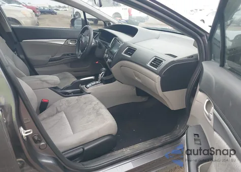 2014 Honda Civic Ex z USA, uszkodzony, nr VIN 19XFB2F86EE081002